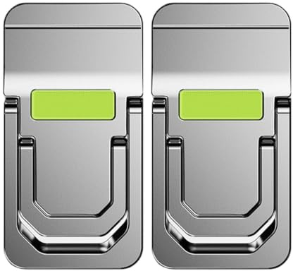 Tangentbordsstativ för skrivbord 2 delar justerbara halkfria fötter | Hopfällbart Laptopstativ för Studier Laptop Kontorsarbete Skrivande Utomhus Resa