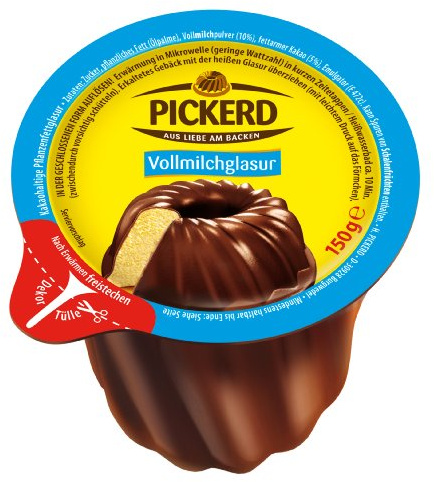 Pickerd Helmjölkglasyr, 5-pack (5 x 150 g)