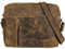 Greenburry Vintage Umhängetasche Braun 42x28x16 cm