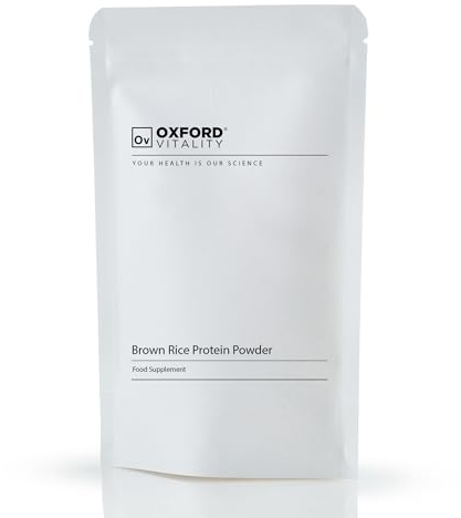 Brown Rice Protein Powder 500g | Vegan | Premium Protein | Muscle Gain and Maintenance | Oxford Vitality