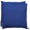 Goliez® 2er Set Stuhlkissen 45x45cm Polsterung Sitzpolster, Bequeme Sitzkissen für Gartenstuhl, Outdoor Gartenmöbel Stuhlauflage, Indoor Stuhl Kissen (2, Blau, 45x45x5cm)