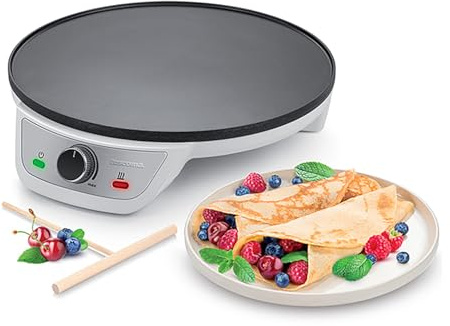 Tescoma 908666 Crepiera elettrica, per crepes e omelette, linea GrandChef