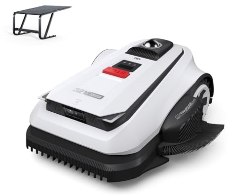 ECOVACS Goat A1600 LiDAR PRO Robot Tosaerba (con garage) senza Cavo Perimetrale, per Aree Fino a 1600 M², Navigazione Dual-LiDAR a 360°,Evitamento degli Ostacoli tramite Tecnologia IA 3D