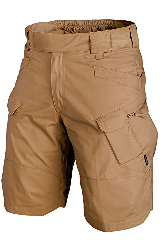 Helikon-Tex Urban Tactical Shorts® 11 tum – polycotton ripstop – coyote, brun, L