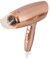 CONFU Föhn Ionen Haartrockner Klappbar,1600w Reisefön Klappbar,Fast Drying Hair Dryer,3 Temperatureinstellungen,3-Gang,Stylingdüse,Faltbar Haus Fön(Rosegold)