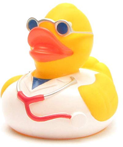 Anatra da bagno Medico I Duckshop I L 8,5 cm
