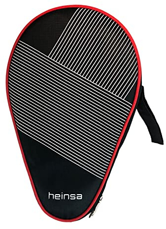 heinsa Tischtennisschläger Tasche für 2 Schläger und Bälle