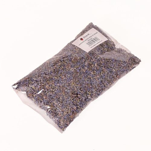 Floralcraft® Lavender Flower Seeds (50 Grams) - Long-Lasting Fragrance, Dried & Cleaned Aromatic Lavender Buds for Crafting, Sachets, Potpourri, and Home Fragrance