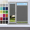 Plisseerollo Faltrollo Plissee Ohne Bohren 30 x 70 cm, Sonnenschutz Easyfix Lichtdurchlässig, Lichtdurchlässig Rollo Plissee Klemmfix, Jalousie Easyfix Faltrollo, für Fenster & Tür, Grau
