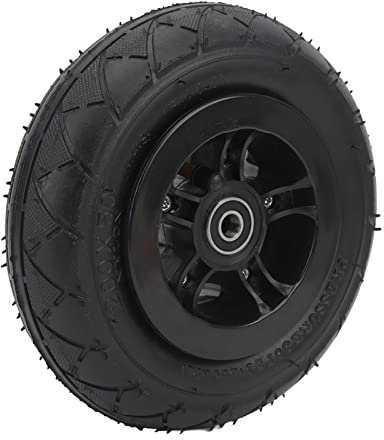 Skateboardhjul, 8in Gummi Off Road Skateboard Hjul Däck Longboard Hjul Stora Hjul med Pneumatiskt Däck för Väg, Strand, Gräs
