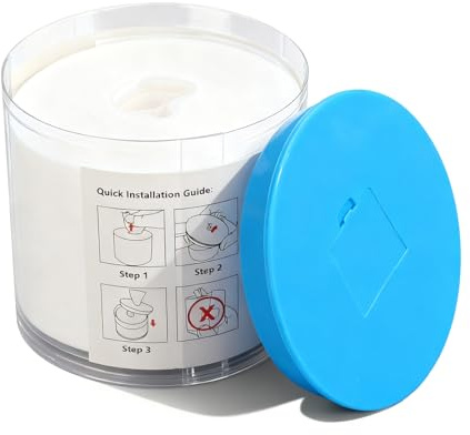 Generic 180 Stycken Optiska Fiberservetter, Rengöring Av Fiberkabelände, Våt och Torr Användning, återanvändbar Skaldammskyddsdesign för Exakta Instrument