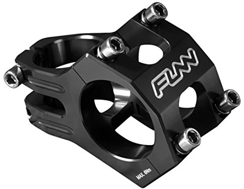 Funn Funnduro MTB Stem with 31.8mm Bar Clamp - The Ultimate Ultralight and Tough Alloy Bicycle Stem for Mountain Bike and BMX Bike, Length 35mm stem (Black)