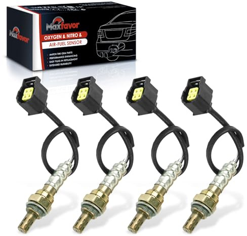 MAXFAVOR 4Pcs Oxygen Sensor 234-4545 x4 O2 Sensor Replacement for 2014 2015 Ram ProMaster 1500 2500 3500 3.6L,for 2011-2015 Dodge Challenger Charger Durango Jeep Grand Cherokee Chrysler 300 02 Sensor