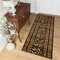 TAPISO Atlas Teppich Läufer Meterware Flur Kurzflor Küche Wohnzimmer Streifen Linien Tiermotiv Tiger Leopard Schwarz Gelb ÖKOTEX 70 x 140 cm