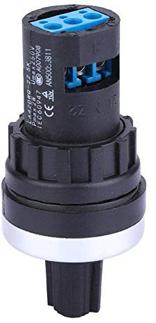 Potenciómetro 220V, LA42DWQ-22 Montaje en panel 5K 22 mm de diámetro Potenciómetro ajustable para Variador de frecuencia
