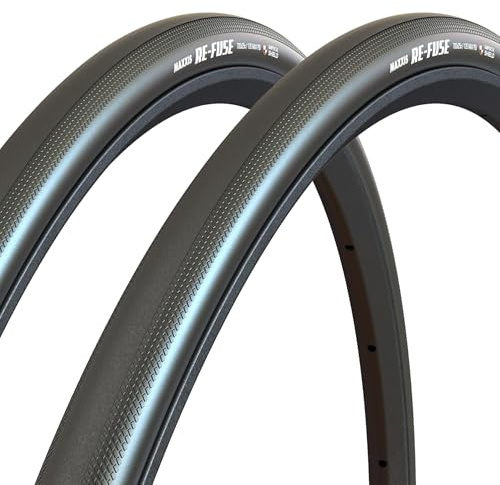Maxxis Re-Fuse Däck Road Racing Clincher Fällbart Däck 700 x 28C, Svart, 2 däck, MX2006