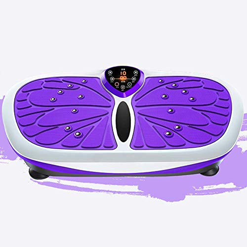 Vibrationsträningsmaskin Vibrationsplattform Maskin Vibrerande massageapparat för hela kroppen Fitness Vibrationsplattor Hemträningsutrustning Balanstränare för kroppsform och massage