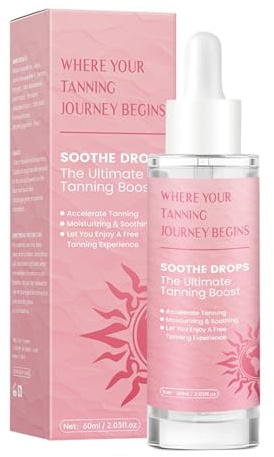 Autoabbronzanti per il Corpo | Autoabbronzanti Viso Senza Sole,Flacone 60ml Effetto Idratante Naturale Resistente all'Acqua per Gambe Viso Uso Quotidiano Doccia Spiaggia Casa