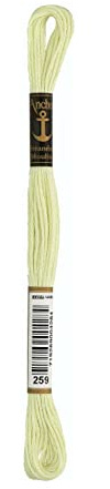 ANCHOR Broderi gängor sticktwist, löplängd: 8 m 259