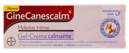 GINECANESCALM GEL CREMA CALMANTE MOLESTIAS INTIMAS