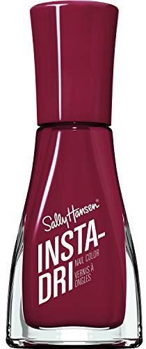 Sally Hansen Smalto Unghie Insta-Dri, ad Asciugatura Rapida, Effetto Manicure Professionale a Lunga Durata, 9.17 ml, 423 Just in Wine