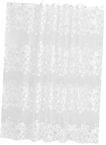 Cabilock Cortina De Ducha Ganchos Cortina De Baño Diseño Simple Colores Surtidos