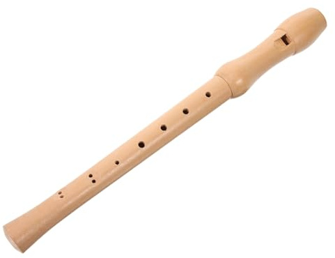 BESTonZON 8agujero Grabadora Flauta Dulce Soprano de Madera para Tocar Música Clases de Música Principiantes