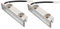 Uonlytech 1 Jeu Ampoule De Hotte Ampoule Led Chaude Remplacement De L'ampoule De La Hotte Boîtier D'éclairage De Hotte De Cuisine Ampoules De Hottes Lumières Led Un Verre Blanche 2 Pièces