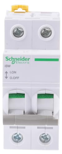 Schneider Electric iSW Trennschalter 2P-polig 40A DIN-Schiene IP 20 415V Acti 9 2 Schließer