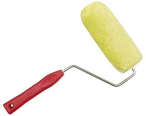 Amig - Rodillo para Superficies Muy Rugosas Mod. 4360-180 mm - Ergonómico Mango de Polipropileno y Varilla de Acero Zincado - Con Poliamida de 25 mm