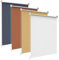 bobodeco Verdunklungsrollo ohne Bohren & mit Bohren, Verdunkelungsrollo Klemmfix, Weiß 100x120cm (BxH), Thermorollo Sichtschutz und Sonnenchutz, Rollos Hitzeschutz für Fenster & Tür