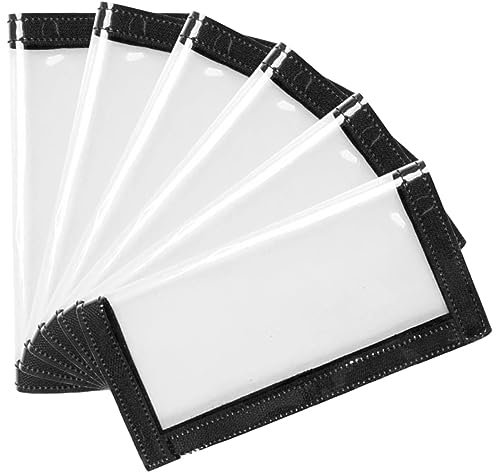 Happyyami 6stücke Teiliges Transparente Köder-aufbewahrungsbeutel Aus Pvc Leicht Und Tragbar Angelköder-schutzhüllen Für Angelhaken Praktischer Schutz Für Outdoor-angelzubehör