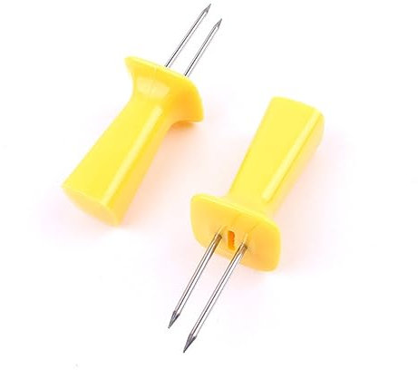 ORFOFE 8 Pezzi Forchette Da Barbecue Forchetta Mais Barbecue Supporti Per Pannocchie Di Mais Sui Porta Pannocchie Detentori Di Mais Spiedini Di Pannocchie Porta Mais Forchette Di Mais