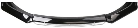 NHBGTARF Paraurti Anteriore Auto per Alfa Romeo Mito 2008-2019,Spoiler Anteriore Kit Splitter Labbro Paraurti Aerodinamiche Accessori Esterne Parti,A-White