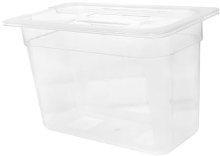 KOCKSHION Recipiente Para Olla De Cocción Lenta Multiusos De Transparente Contenedor De Almacenamiento Práctico Para Cocción Lenta Doméstica Para Sous Vide