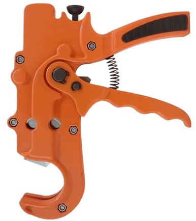Cortatubos PVC Con Trinquete | Cortatubos Con Trinquete Para Tuberías Y Tubos - Herramienta Ergonómica y Práctica Para Fontaneros Cortar PE PPR