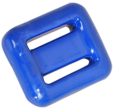 KiBcsLic Pesi per Immersione in PVC da 500G a 1500G per cinturo subacqueo, Blu 1000 g