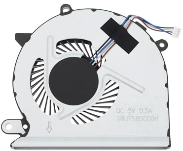 LT Easiyl Ventola di Raffreddamento CPU per Laptop A 4 Pin 926845-001 Compatibile con HP Pavilion 15-CC 15-CD