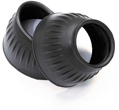 Shires Over-Reach Boots: Black: Medium