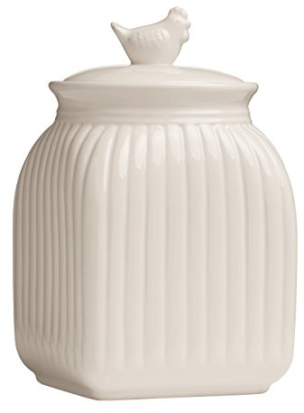 Premier Housewares - Barattoli per Alimenti dolomitici con Coperchio, per Crema, spezie, contenitori per Alimenti, barattoli per Dolci, 23 x 14 x 14 cm
