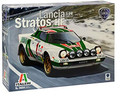 Italeri 3654 1: 24 Lancia Stratos Vehicle