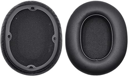 Papades d'oreilles Confortables Coussins À Coussin Tampons D'oreillement Couvercle d'oreiller Compatible pour Meze 99 M99C-WG Casque À Faible Bruit 2pcs