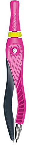 Maped - ergonomischer Zirkel KID'Z AGILITY mit rotierendem Griffkopf - blau, pink 181511