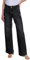Necooer Damen Geformte Tasche Jeans Stretch Casual Atmungsaktiv Langlebig Lose Hose Gerade Bootcut Jeans(Schwarz,XXL)