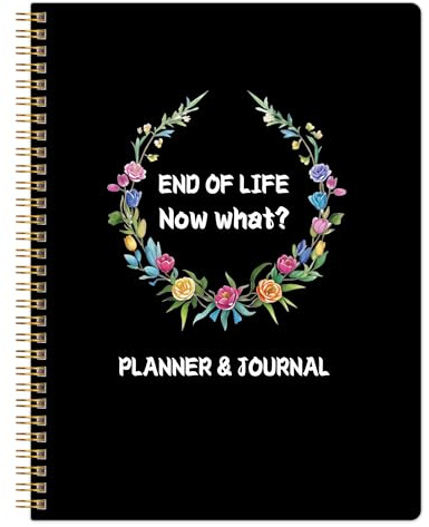 End Of Life Now What - When I Am Gone Planner, Final Arrangements, Beneficiary Information, Funeral Planning, Last Wishes & Will Preparation（Black）