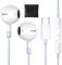 iPhone Kopfhörer mit Kabel, USB C Kopfhörer mit Kabel In Ear Typ C Ohrhörer für iPhone 16 Plus/16 Pro Max/16e mit Mikrofon und Lautstärkeregler, Kopfhörer USB C for Samsung Galaxy S25 S24 Ultra