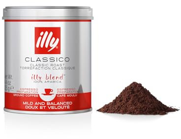 Illy Ground Espresso Coffee Medium Roast