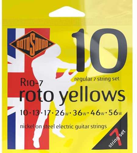 Rotosound Nickelsaiten für 7-saitige E-Gitarren Regular 10 13 17 26 36 46 56