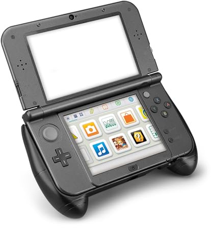 TNP ny 3DS XL handgrepp – skyddande fodral hudkontroll greppfodral ergonomisk komfort halkskydd handtag konsolgrepp med stöd för ny compatible with 3DS XL LL 2015-modell