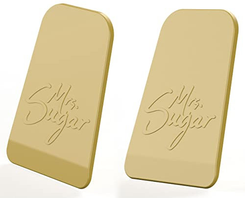 2x Spatel für Sugaring mit Zuckerpaste, Kosmetex Sugarpaste Spachtel für Flicking und Vliestechnik